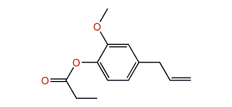 4-Allyl-2-methoxyphenyl propionate